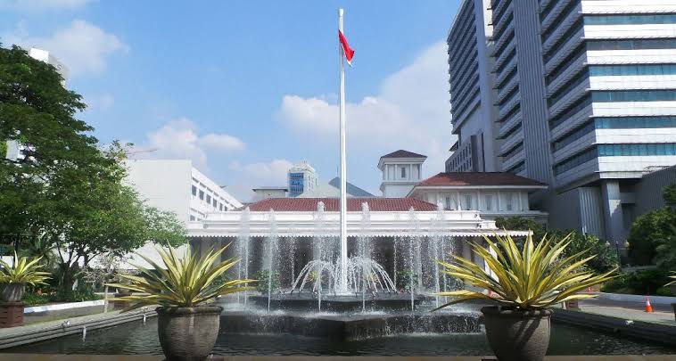 Gedung pemerintahan pemprov DKI jakarta di kawasan Jakarta Pusat.(Foto dok pemprov DKI)