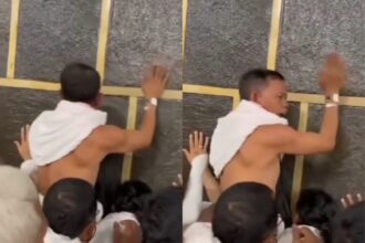 Jamaah haji viral akibat teriak minta uang di Ka'bah. Foto: IG, @infookutiimur (tangkap layar)