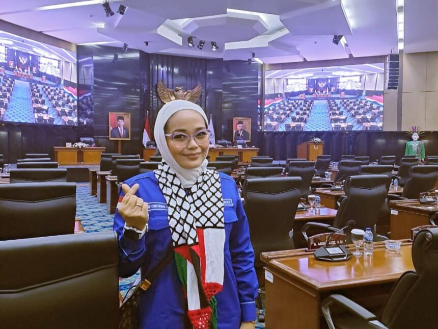 Ketua Fraksi Demokrat DPRD DKI Jakarta, Desie Christhyana Sari.(foto sofian/ipol.id)