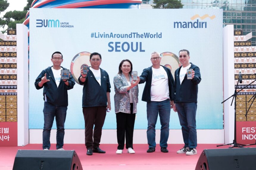 Bank Mandiri kembali mengadakan program “Mandiri Sahabatku” di Seoul, Korea Selatan (Korsel) dengan merangkul lebih dari 100 WNI yang bekerja di kawasan Korsel. Foto: Dok Bank Mandiri