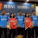 Turnamen bulutangkis bertajuk BNI Badminton Asia Junior Championships 2024 akan kembali digelar di Yogyakarta mulai Jumat (28/6/2024) sampai Minggu (7/7/2024). Ajang akbar bagi pemain junior Asia ini akan berlangsung di GOR Amongrogo, Yogyakarta.