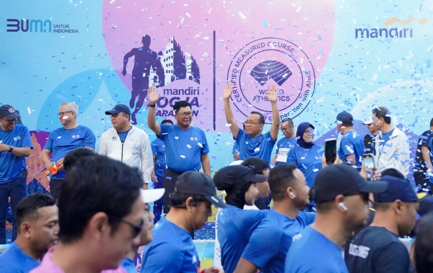 Ajang sport tourism tahunan Bank Mandiri bertajuk Mandiri Jogja Marathon (MJM) 2024. Foto: Dok Bank Mandiri