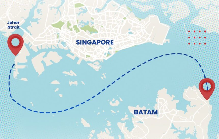 Sistem Komunikasi Kabel Laut (SKKL) baru yang menghubungkan Singapura dan Batam, Indonesia, yang berada dalam Konsorsium INSICA (Indonesia Singapore Cable System) yang baru dibentuk. Foto: Dok Telkom Indonesia