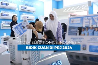 Midea Electronics Indonesia Bidik Cuan di PRJ 2024