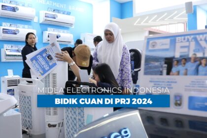 Midea Electronics Indonesia Bidik Cuan di PRJ 2024