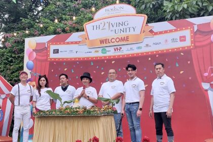 Merayakan 21 Tahun PT. MGM, mengumumkan kesuksesan MGM Carnival Night. Foto: vinolla/Ipol.id