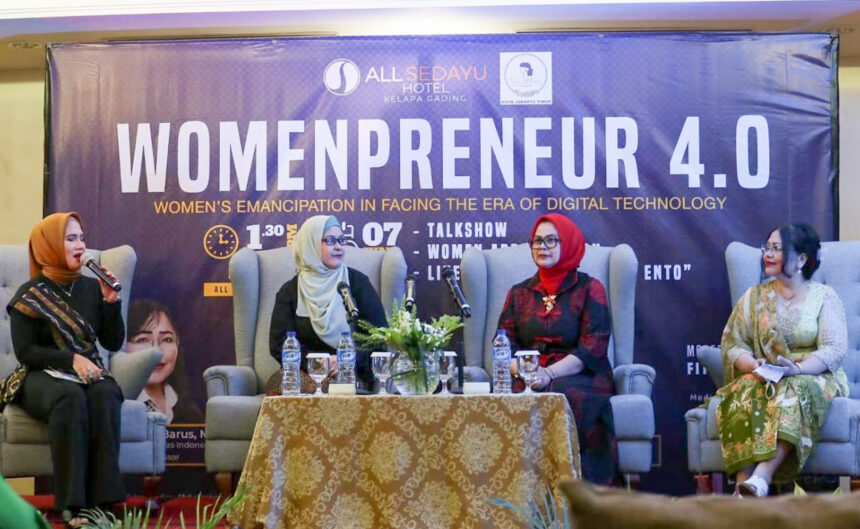 Womanpreneur 4.0, perbincang soal emansipasi perempuan menghadapi era digital. (dok. All Sedayu Hotel Kelapa Gading)