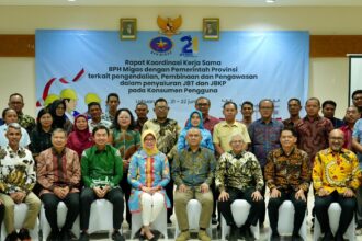 Rapat Koordinasi Kerja Sama BPH Migas dengan Pemerintah Provinsi terkait Pengendalian, Pembinaan, dan Pengawasan dalam Penyaluran Jenis BBM Tertentu (JBT) dan Jenis BBM Khusus Penugasan (JBKP) di Manggarai Barat, Nusa Tenggara Timur (NTT), Jum’at (21/6).