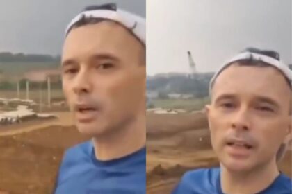Bule Itali Viral usai mengatakan IKN Ibu Kota Koruptor dan Nepotisme. Foto : IG, @info.negri (tangkap layar)