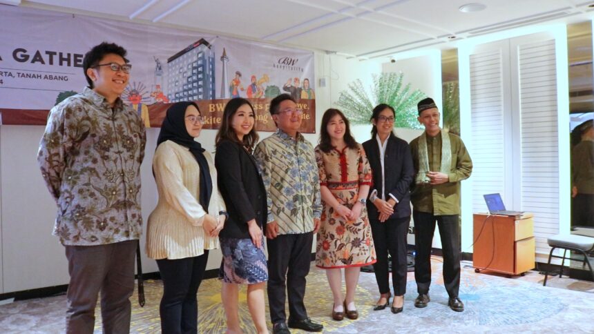 Jajaran Manajemen BW Hospitality dan BW Express Jakarta. (Alidrian Fahwi/ipol.id)