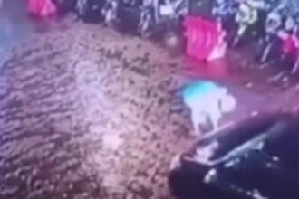 Mobil tabrak nenek 71 tahun hingga patah tulang di Palembang. Foto: IG, @baturajaupdate