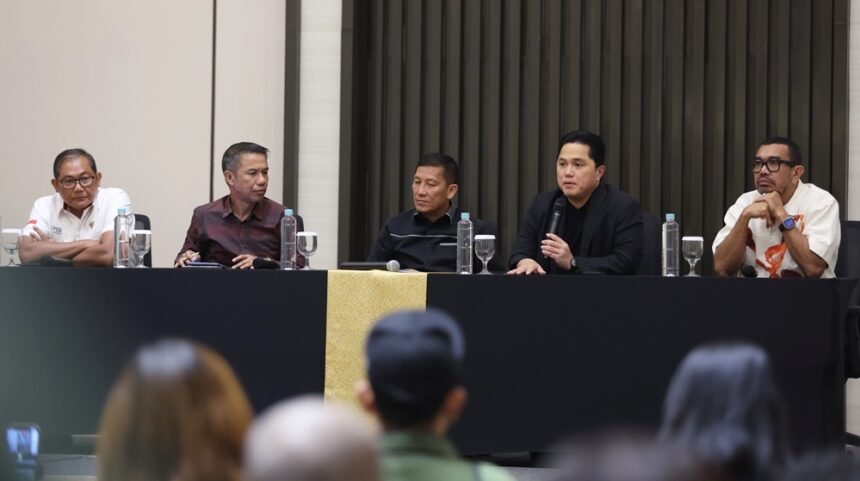 Ketua Umum PSSI, Erick Thohir,