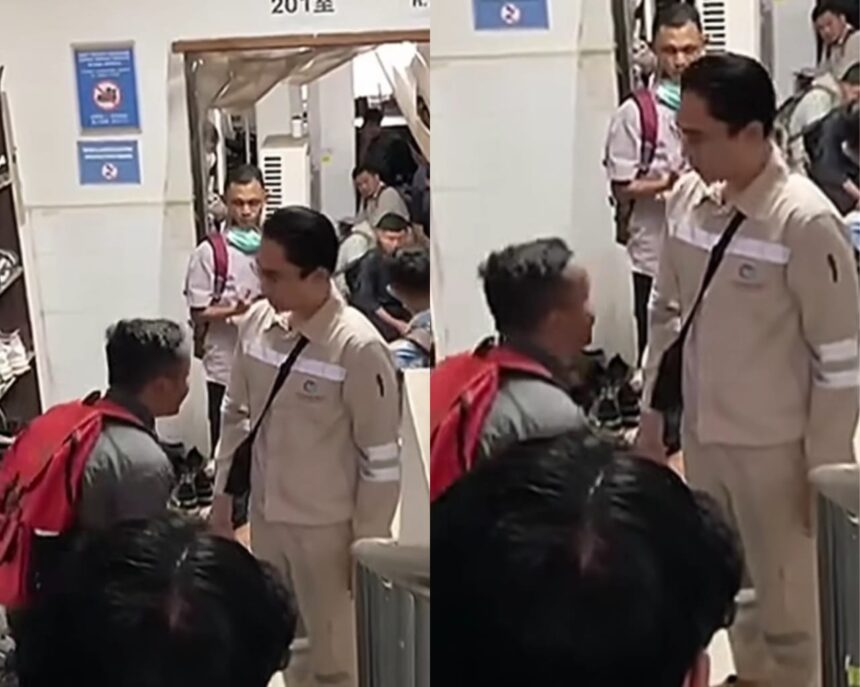 HRD tergur keras seorang calon pelamar. Foto: Instagram @fakta.indo