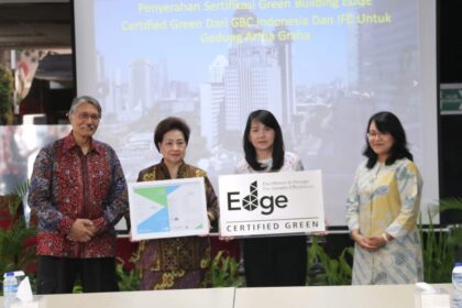 Gedung Artha Graha Terima Sertifikasi Green Building
