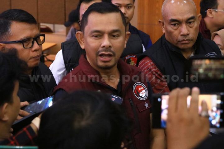 Dirtipid Narkoba Bareskrim Polri Brigjen Mukti Juharsa, mengatakan, Polri memburu Fredy Pratama hingga ke perbatasan Thailand-Myanmar. Foto: Polri