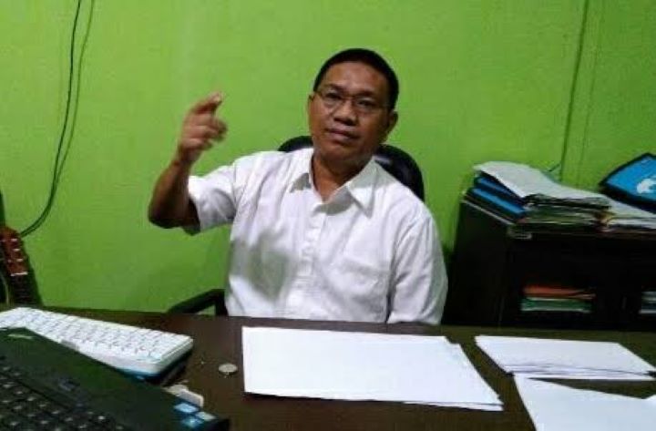 Ketua Hasrat, Sugiyanto saat diwawancara. (foto dok pribadi)