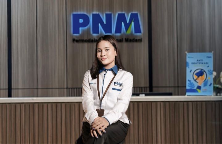 Account Officer (AO) Permodalan Nasional Madani (PNM) Mekaar di Unit Medan Denai 2, Geby. Foto: Ist