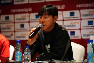 Pelatih kepala tim Shin Tae-yong