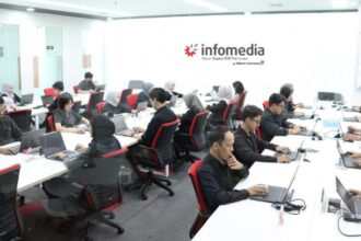 Ilustrasi pekerja Infomedia. Foto: Telkom Indonesia