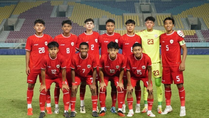 Indonesia berada di grup G babak kualifikasi Piala Asia U-17 tahun 2025