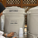 Air zamzam tersedia di Masjid Nabawi