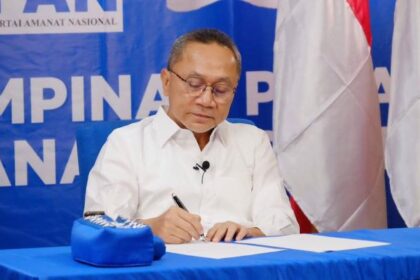 Calon ketua umum PAN, Zulkifli Hasan.(foto Twitter Zulhas)