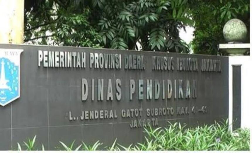 Gedung Dinas Pendidikan DKI Jakarta di kawasan Jakarta Selatan.(Foto Disdik DKI)