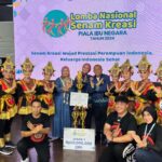 Tim Senam Kreasi Provinsi Sulawesi Selatan (Sulsel) berhasil meraih Juara I pada Kejuaraan Senam Kreasi Piala Ibu Negara 2024, yang berlangsung di GOR Soemantri Brodjonegoro, Jakarta, Rabu, 17 Juli 2024.