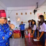 Pj Gubernur Sulsel saat mengunjungi SMAN 5 Gorontalo. Foto: Dok Humas