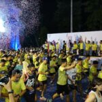 Dewan Komisaris dan Jajaran Direksi Telkom melepas peserta Digiland Run 2024 di Plaza Barat Gelora Bung Karno (GBK), Minggu (28/7/2024). Foto: Telkom Indonesia