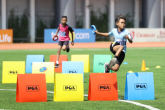 Berbagai keseruan tersaji pada babak final MilkLife Athletics Challenge 2024 yang diadakan di Supersoccer Arena, Rendeng pada Kamis (11/7). Foto/megapro