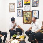 Kepala BPN Kota Depok Indra Gunawan, dalam diskusi upaya pemberantasan mafia tanah dengan rekan-rekan jurnalis. (Foto Dok/BPN Kota Depok)