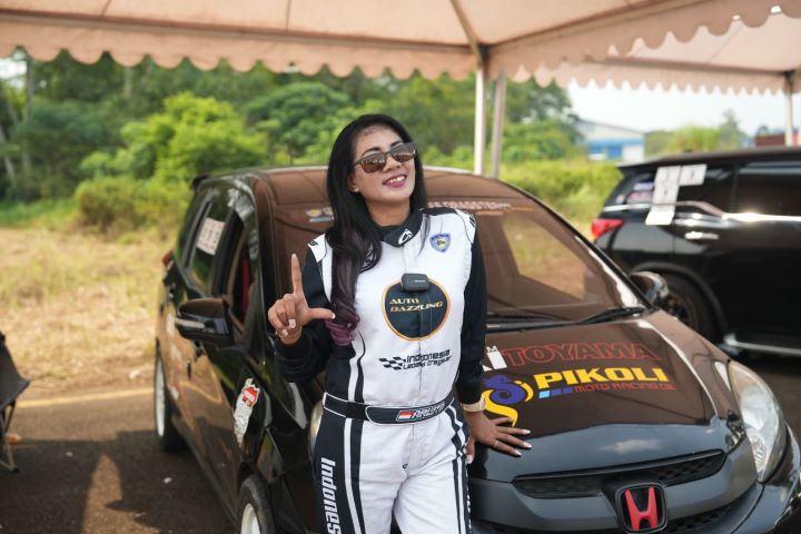 Salah satu peserta Drag Race, Arlita Agustina. Foto: Pertamina Patra Niaga