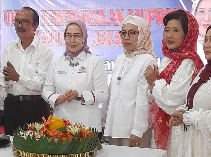 Ketua Kadin DKI Jakarta, Diana Dewi (kedua dari kiri).(Foto dok pribadi)