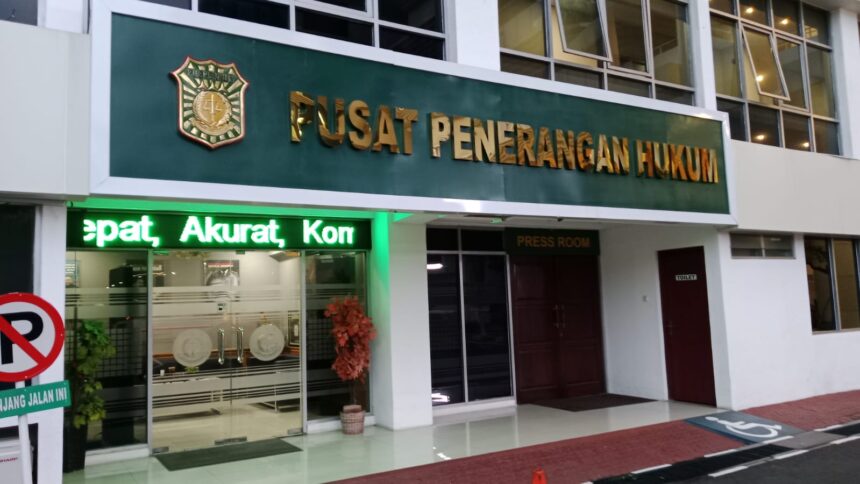 Kantor Pusat Penerangan Hukum Kejaksaan Agung. Foto: Yudha Krastawan/ipol.id