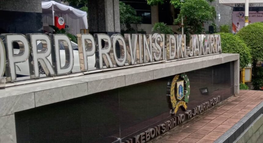 Gedung DPRD DKI Jakarta di kawasan Jakarta Pusat.(Foto dok ipol.id)