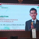 Deputi Bidang Pemberdayaan Pemuda Prof M. Asrorun Ni’am Sholeh MA, hadir dan memberikan sambutan pada acara pembukaan Rapat Pimpinan Nasional (Rampimnas) II Pemuda Katolik yang diselenggarakan di Aimas Hotel and Convention Center, Jumat (5/7/2024).