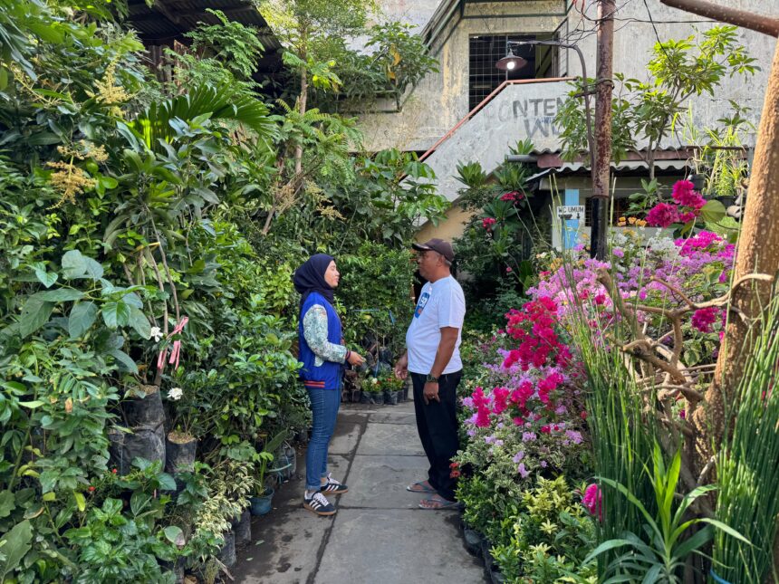 Klaster Bunga Bratang Binaan BRI di Kota Surabaya, terus berkembang hingga mempunyai tempat usaha yang nyaman. Foto: Dok BRI