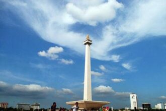 Monumen Nasional bakal menjadi aset pemerintah pusat meski ibukota pindah.(Foto dok pemprov)