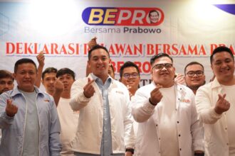 Teks foto: Relawan BEPRO.