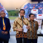 Presiden Republik Indonesia Joko Widodo (Presiden RI Jokowi) didampingi para Menteri, Kabinet Indonesia Maju. Foto: Ist