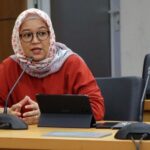 Anggota Komisi D DPRD DKI, Yuke Yurike saat rapat kerja.(Foto dok pribadi)