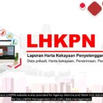 Ilustrasi penyerahan LHKPN pejabat melalui website resmi pemerintah. Foto: Dok KPK