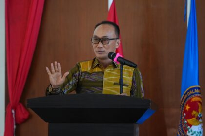 Prof Zudan Arif Fakrulloh, memberi kuliah umum di IPDN Gowa. Foto: dok humas