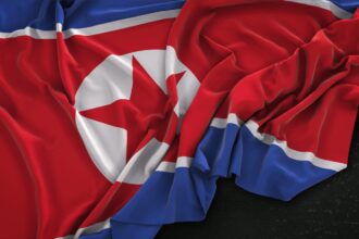 Ilustrasi - Bendera kebangsaan Korea Utara. Foto: Freepik