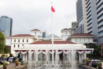 Ilustrasi gedung Balaikota DKI Jakarta di kawasan Jakarta Pusat.(Foto dok pemprov)