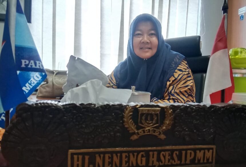 Anggota Komisi D DPRD DKI Jakarta, Neneng Hasanah.(foto dok pribadi)