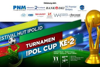 Hadiah puluhan juta siap meriahkan Festival Turnamem Futsal IPOL CUP ke-2 , sekaligus sambut HUT ke-4 Ipol.id. Foto: ipol.id