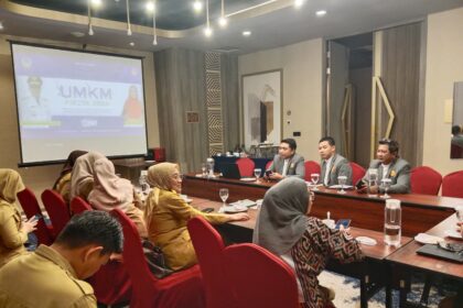 Forum ini menjadi momentum untuk memperkenalkan berbagai produk UMKM, sekaligus menjadi forum untuk mempertemukan pelaku usaha dari berbagai daerah di Sulsel. Foto: dok humas