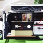 Honda Prospect Motor (HPM) memperkenalkan mobile cafe elektrik pertama di dunia dalam pameran GIIAS 2024. (Foto: Dok)